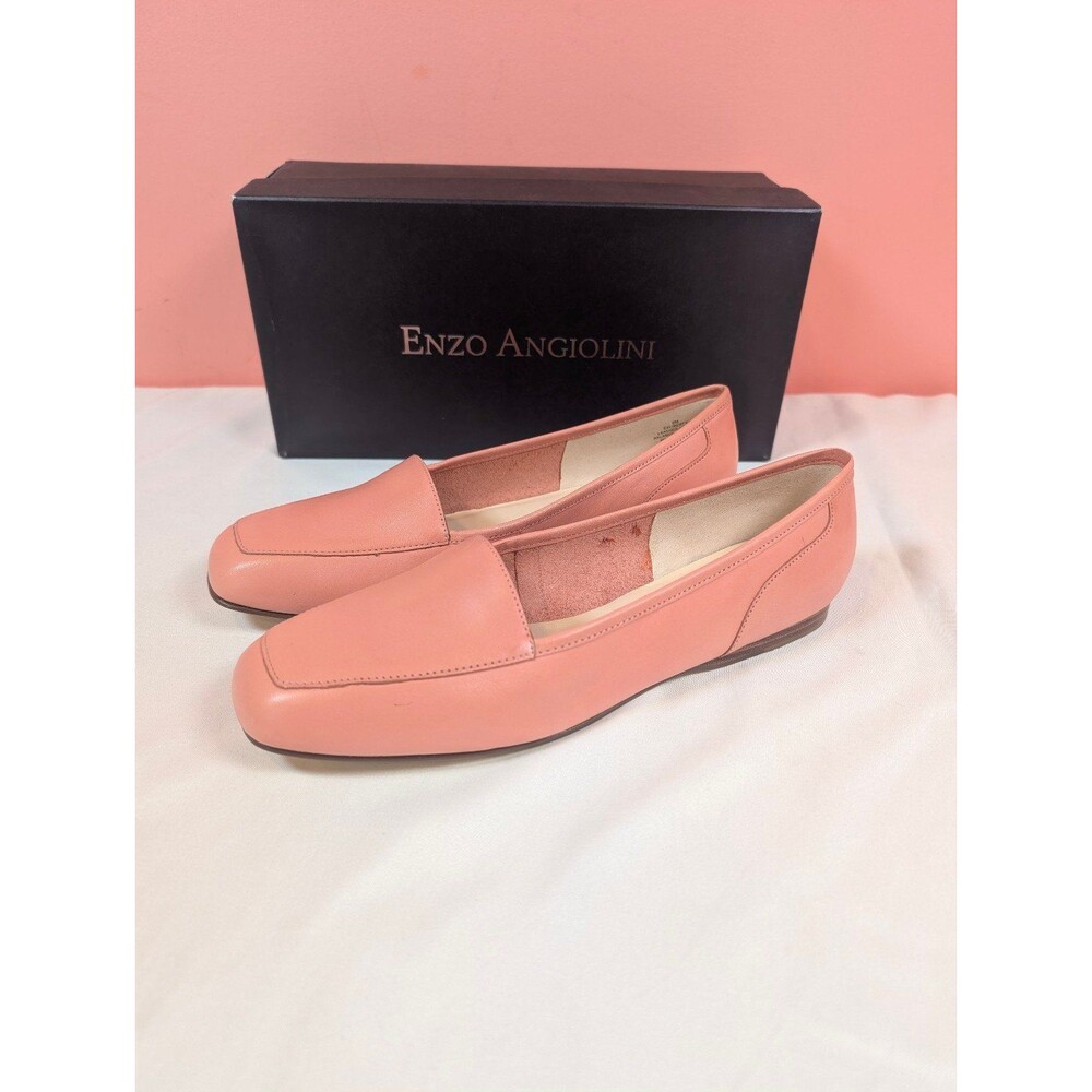 Women's Enzo Angiolini Slip On Loafer Shoes Light Pink Size 8